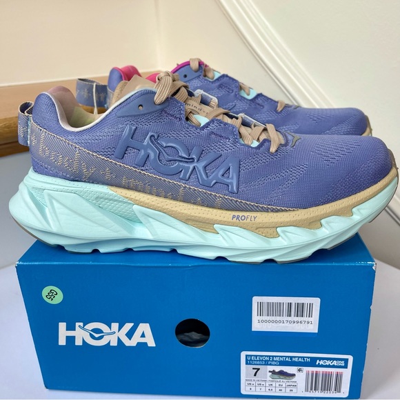 NWT Hoka Elevon 2 Running Shoes Mental Health Sneakers Unisex Hoka One One PIBG - Picture 12 of 16